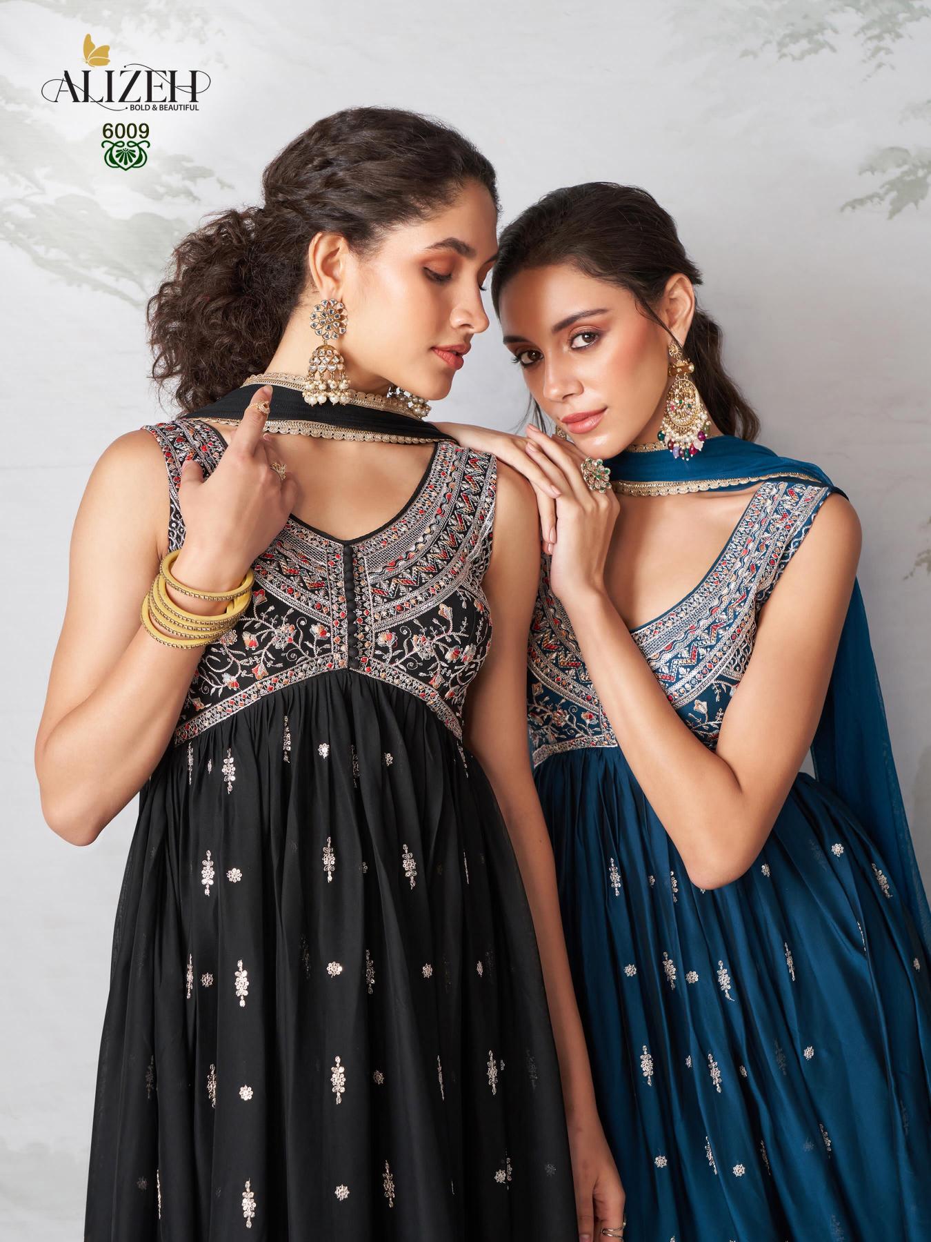 Alizeh Gulbahar Vol 6 Designer Gown Kurti Wholesale Catalog