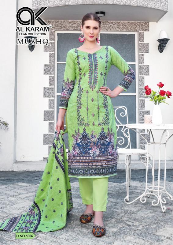 Alkaram Mushq Vol-5 – Embroidery Karachi Dress Material - Wholesale Catalog