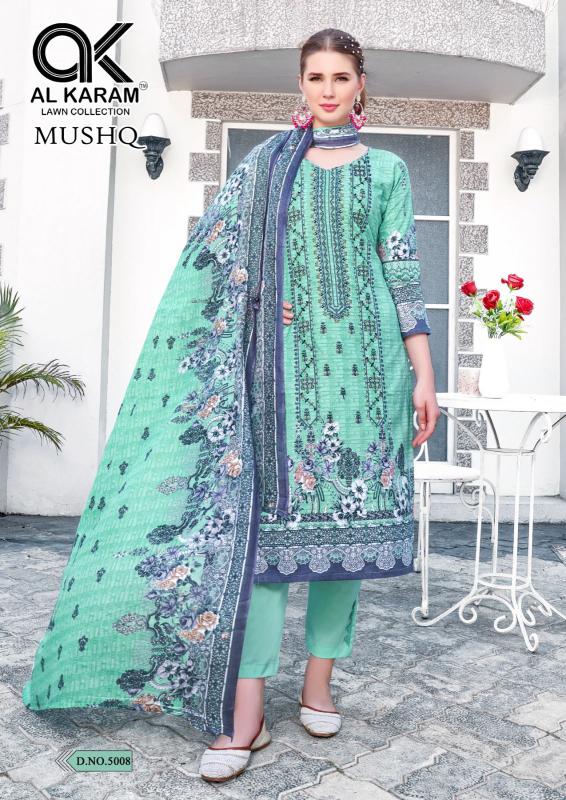 Alkaram Mushq Vol-5 – Embroidery Karachi Dress Material - Wholesale Catalog