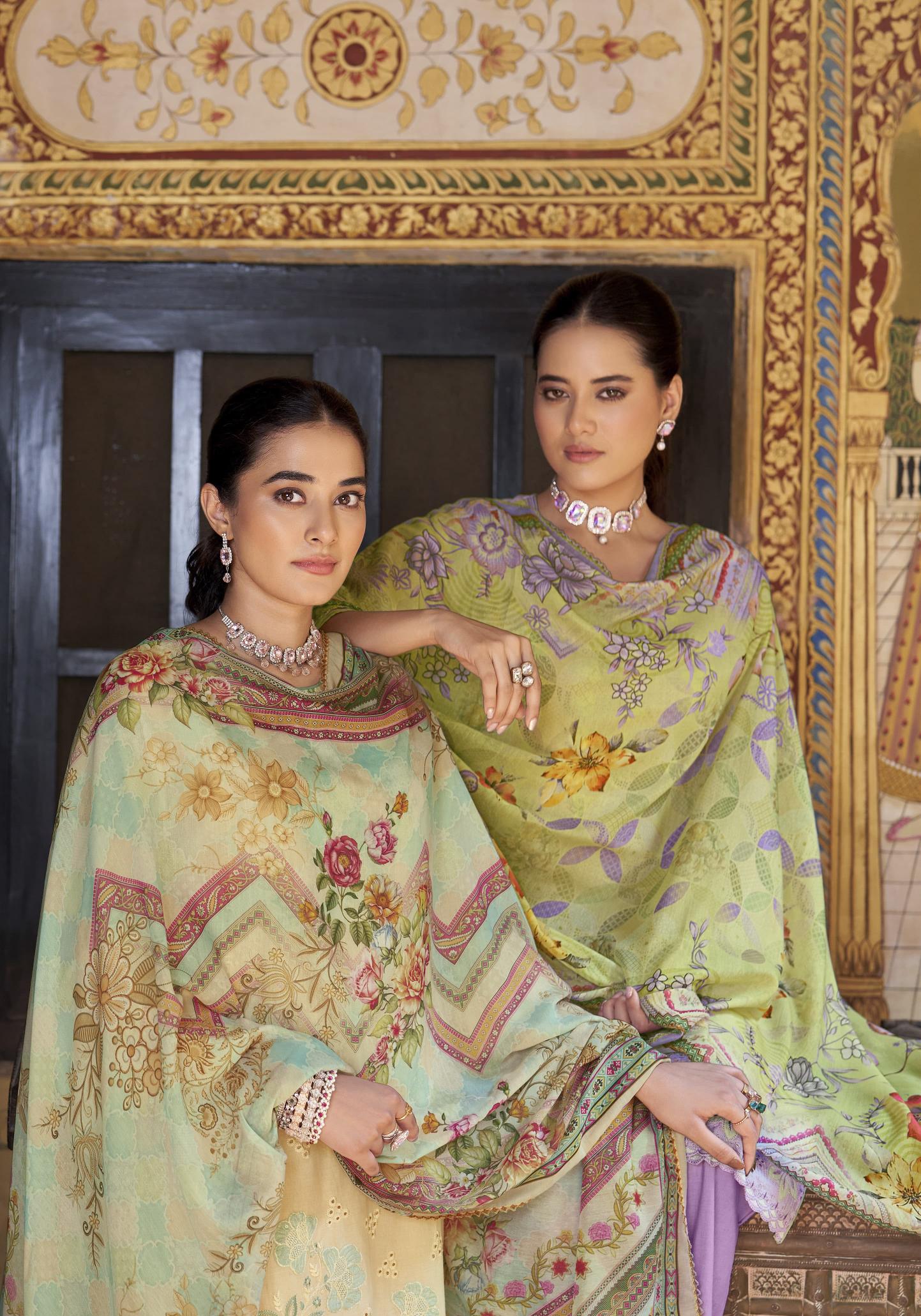 Alok AFROZEH Dress Material Wholesale Catalog