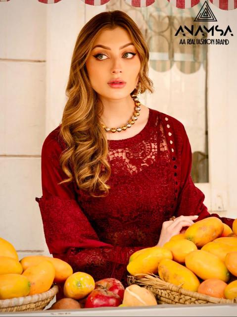 Anamsa 484 Cotton Salwar Kameez Wholesale Catalog