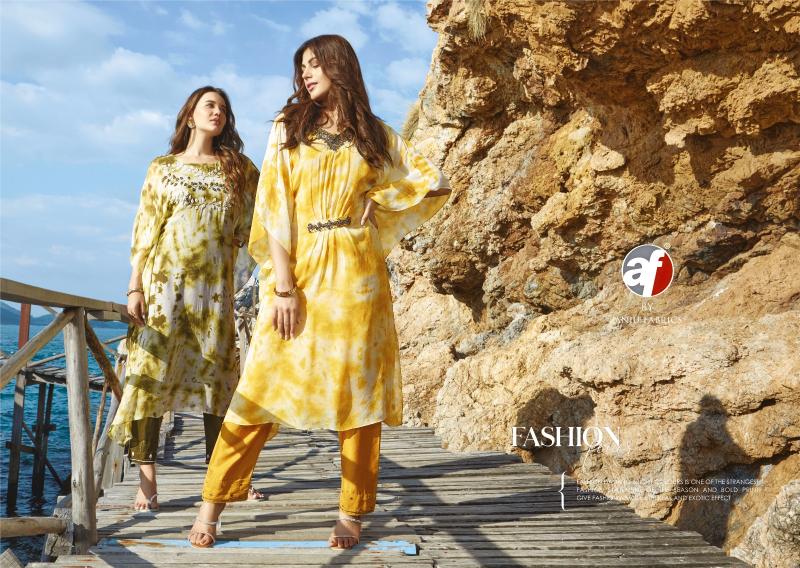 Anju Fabrics Fashion Fever Vol 3 Kurti Wholesale Catalog
