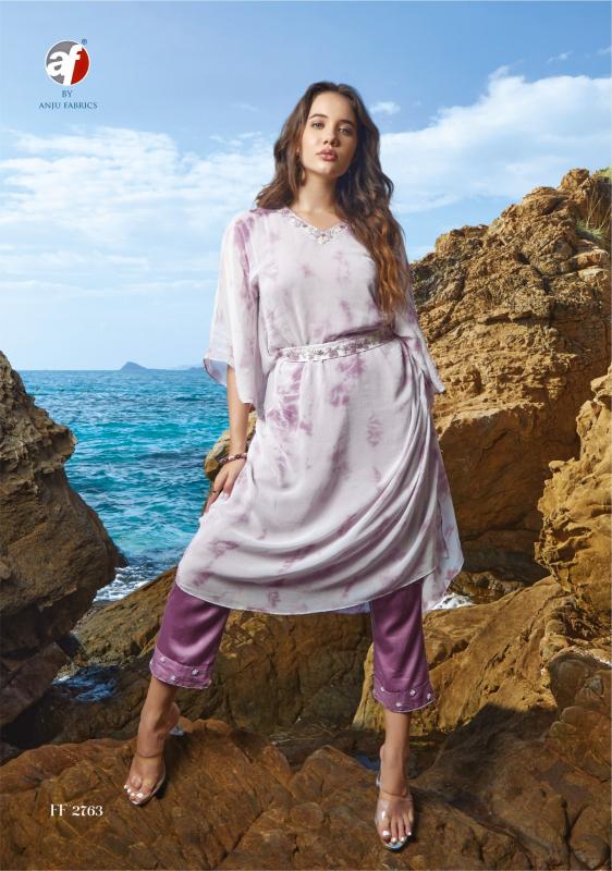 Anju Fabrics Fashion Fever Vol 3 Kurti Wholesale Catalog