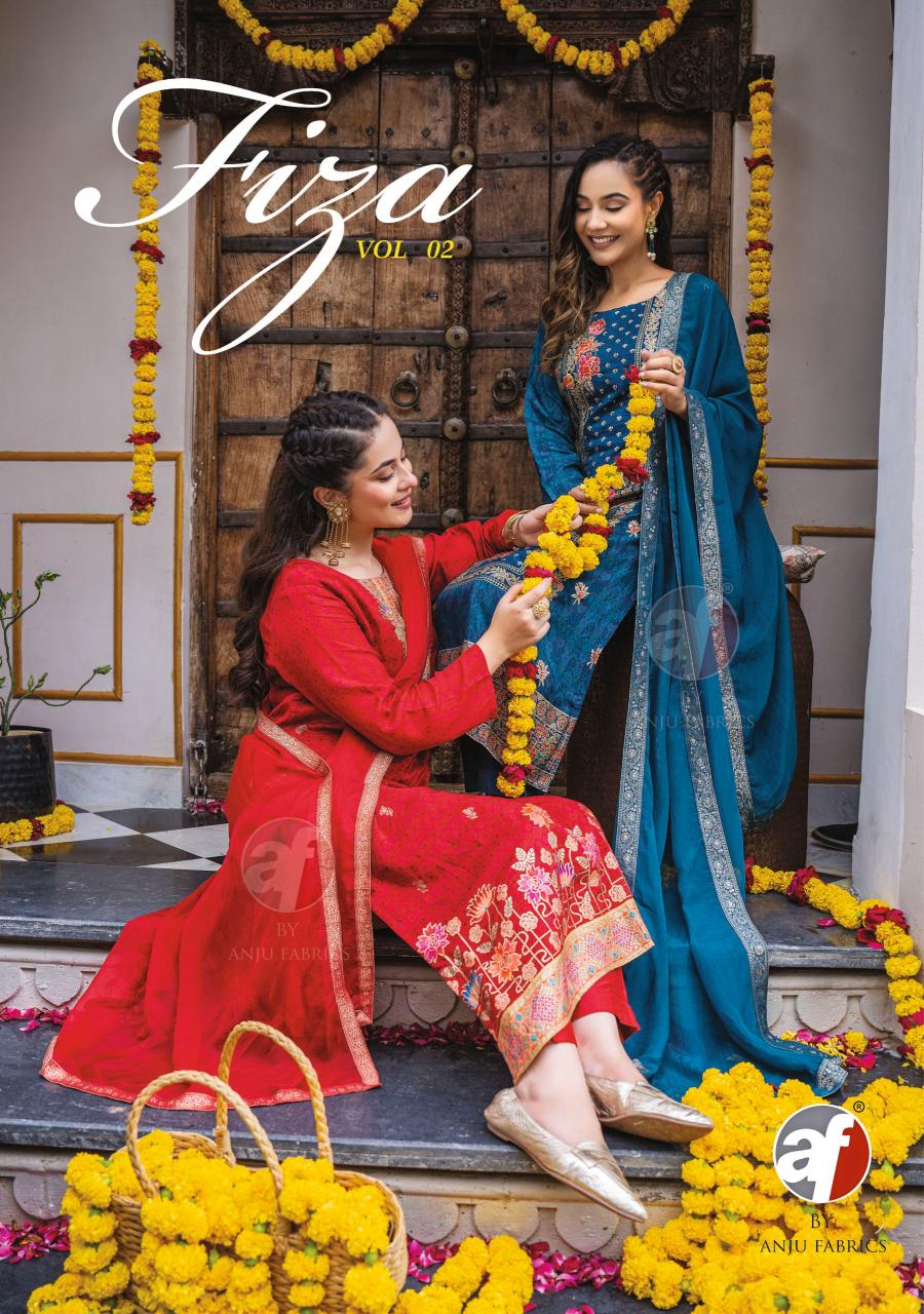 Anju Fabrics Fiza Vol 2 Kurti Wholesale catalog