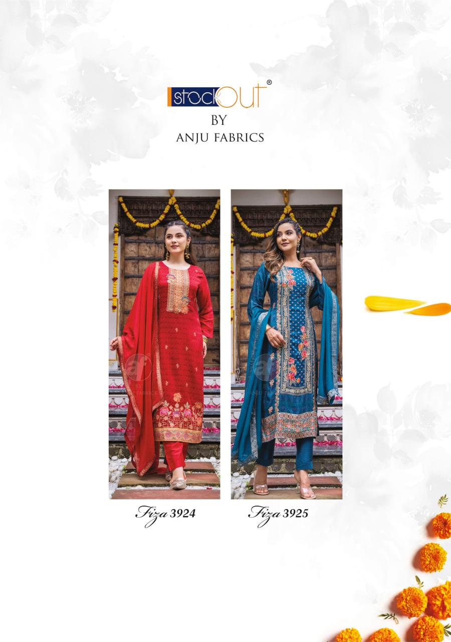 Anju Fabrics Fiza Vol 2 Kurti Wholesale catalog