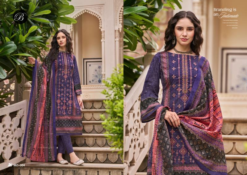 Belliza Bin Saeed Vol 7 Cotton Digital Printed Dress Material Wholesale catalog