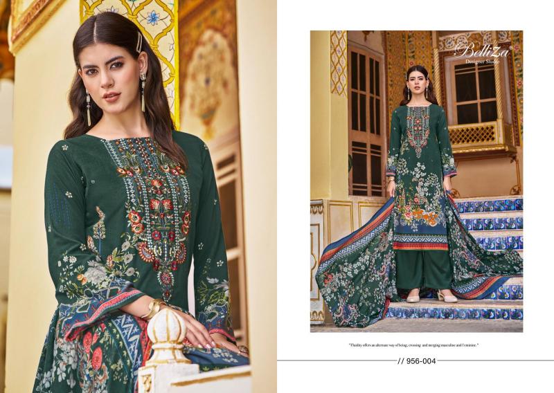 Belliza Riwayat Vol 3 Digital Print Dress Material Wholesale Catalog