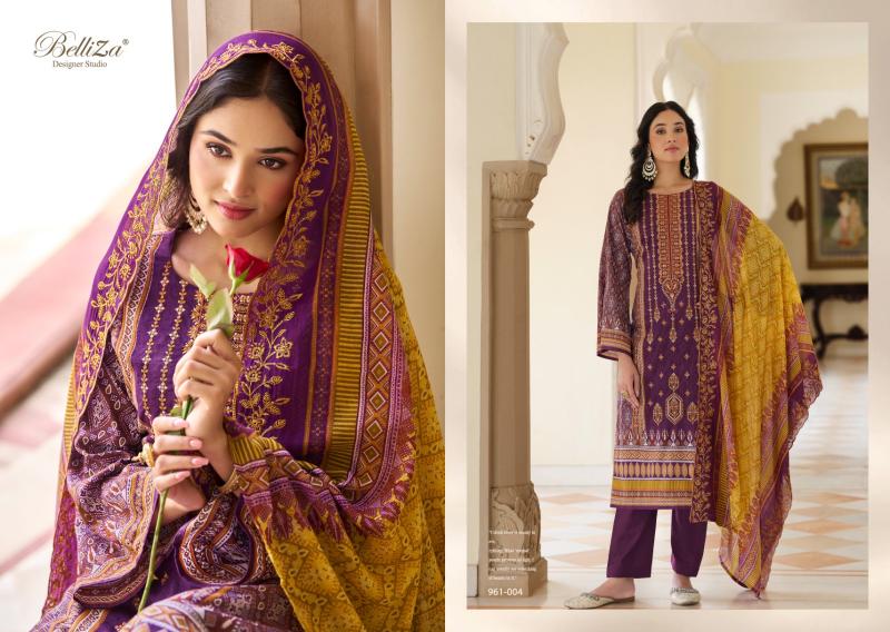 BelliZa ZUBIYA VOL 2 Dress Material Wholesale Catalog