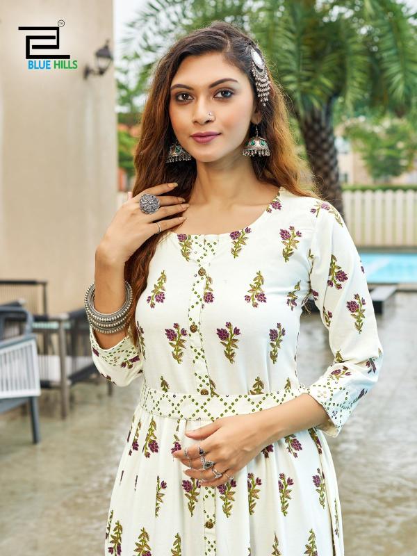 BLUE HILLS Bournvilla Vol 10.0 Best Long Kurtis Online Shopping India Wholesale Catalog