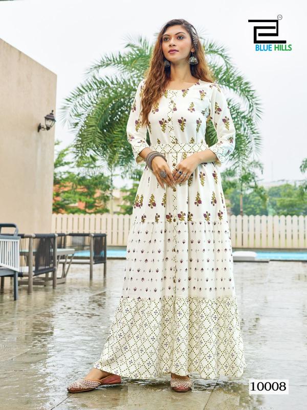 BLUE HILLS Bournvilla Vol 10.0 Best Long Kurtis Online Shopping India Wholesale Catalog