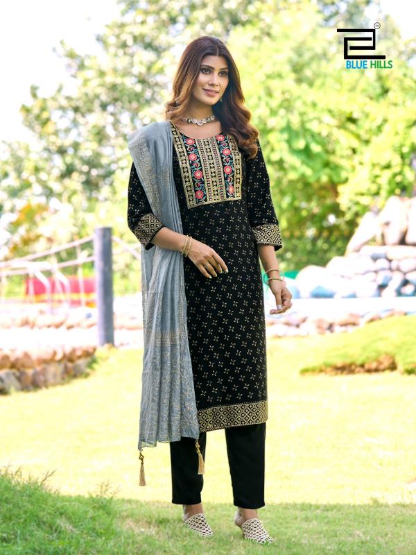 Blue Hills Royal Touch Vol 15 Print Kurtis Online India Wholesale Catalog