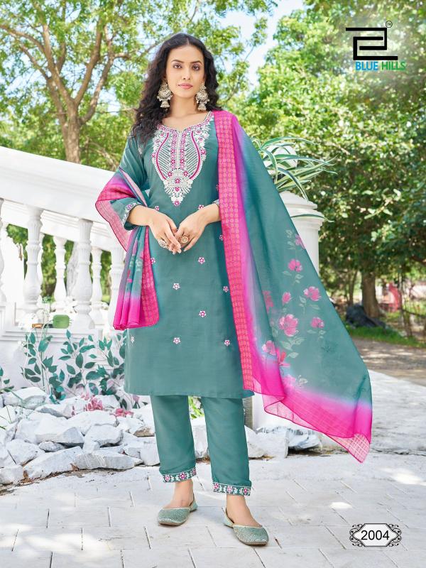 Blue Hills Skyline Vol 20 Digital Printed Kurtis India Wholesale Catalog