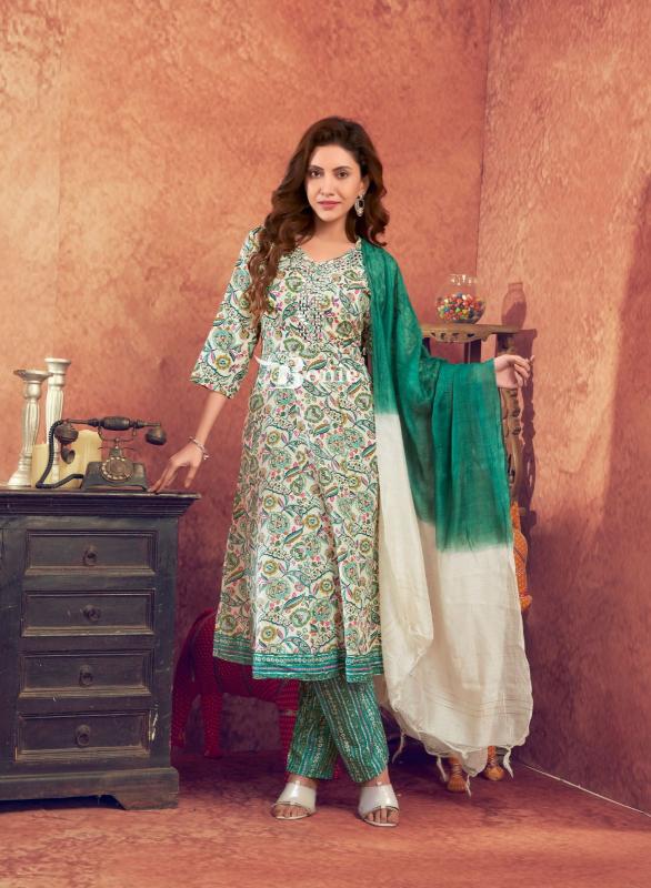 Bonie Aneri Vol 3 fab india kurtis womrn Wholesale Catalog