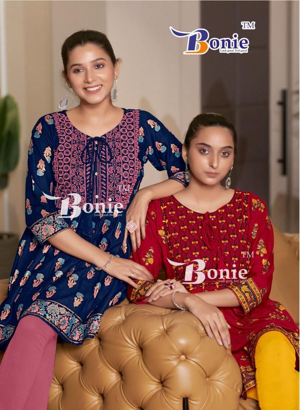 BONIE NIKKI TUNIC TOP Kurti Wholesale Catalog