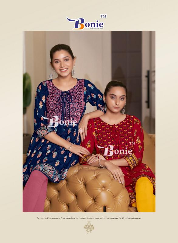BONIE NIKKI TUNIC TOP Kurti Wholesale Catalog