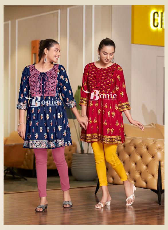 BONIE NIKKI TUNIC TOP Kurti Wholesale Catalog