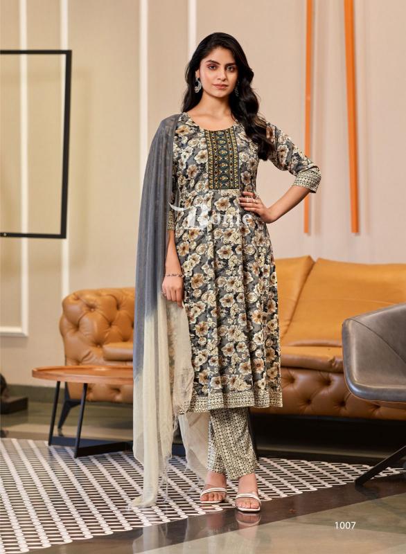Bonie Tanvi Fab India Light Blue Kurti Wholesale Catalog