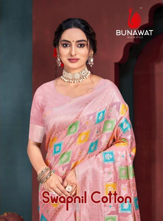 Bunawat Swapnil Cotton Saree Wholesale Catalog