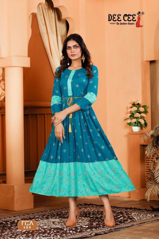 DEECEE Fiza Buy Branded Kurtis Online India Wholesale Catalog
