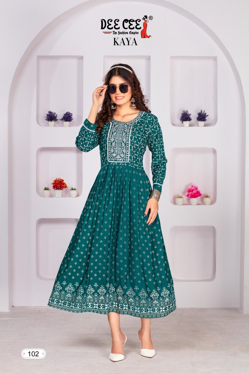 DEECEE KAYA Pink Kurti online india Wholesale Catalog