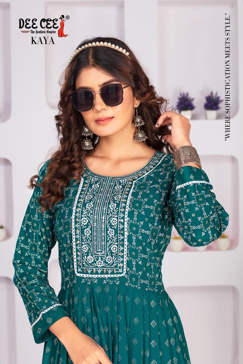DEECEE KAYA Pink Kurti online india Wholesale Catalog