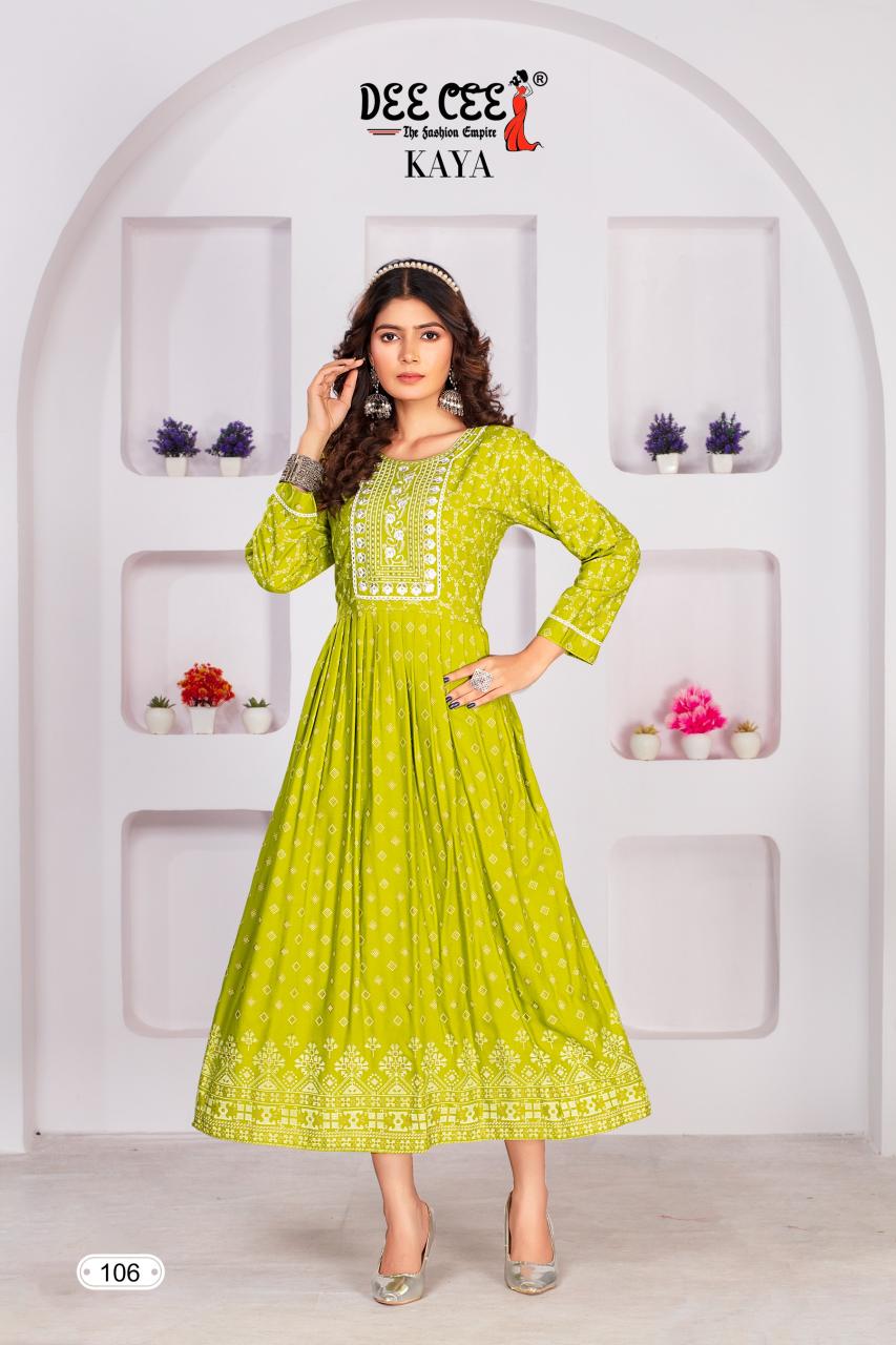 DEECEE KAYA Pink Kurti online india Wholesale Catalog
