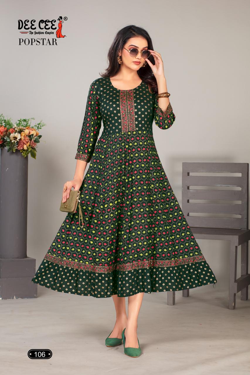 Deecee Popstar Kurti Wholesale catalog