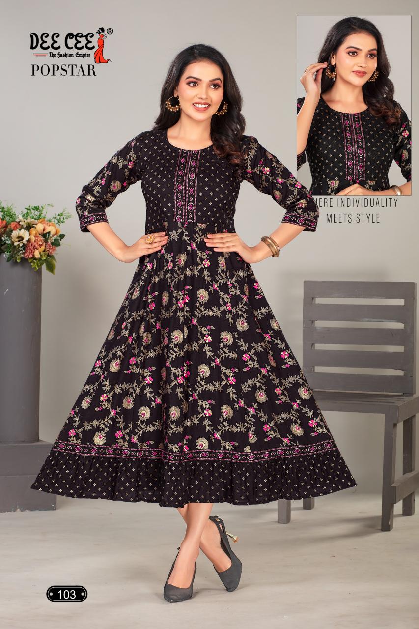 Deecee Popstar Kurti Wholesale catalog