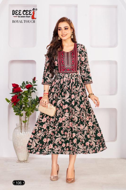 Deecee Royal Touch branded kurti india Wholesale Catalog