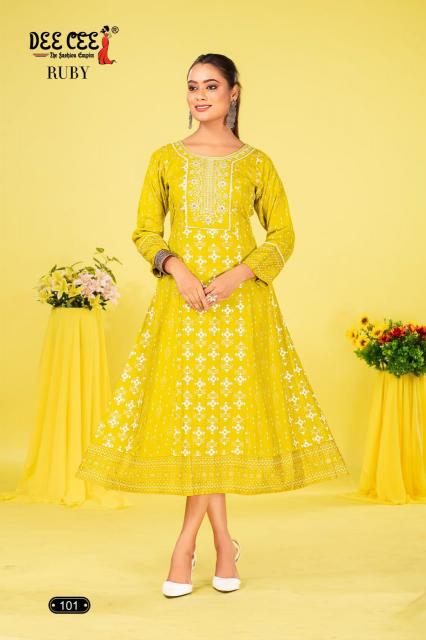 DEECEE RUBY Hsn Code For Kurti In India Wholesale Catalog