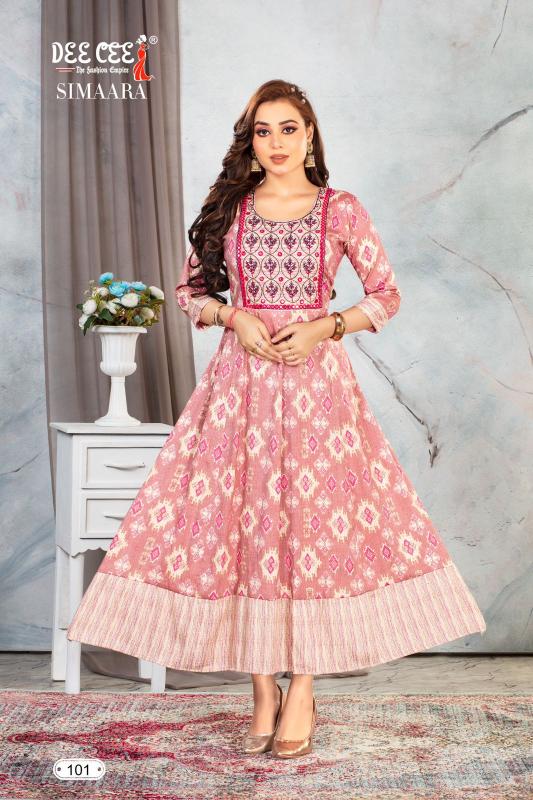 Deecee Simaara buy online long kurtis in india Wholesale Catalog
