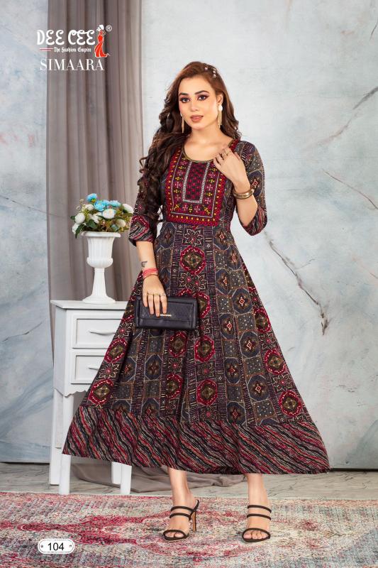 Deecee Simaara buy online long kurtis in india Wholesale Catalog