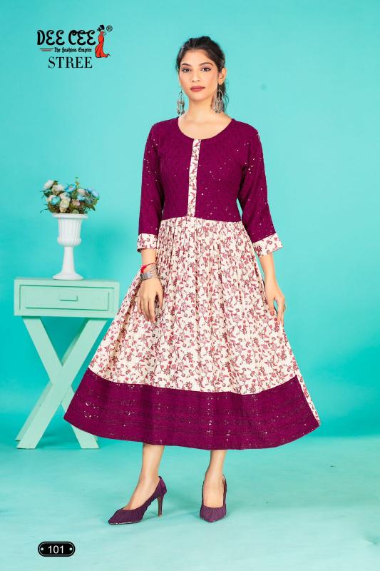 DEECEE Stree Buy Daily Wear Kurtis Online India Wholesale Catalog