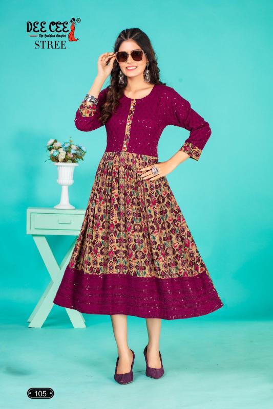 DEECEE Stree Buy Daily Wear Kurtis Online India Wholesale Catalog