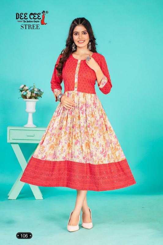 DEECEE Stree Buy Daily Wear Kurtis Online India Wholesale Catalog