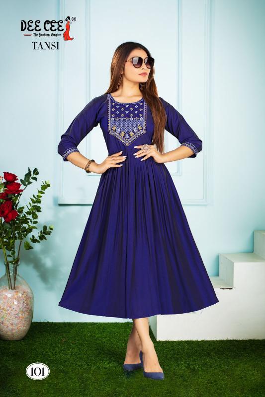 Deecee Tansi flared Kurti online india Wholesale Catalog