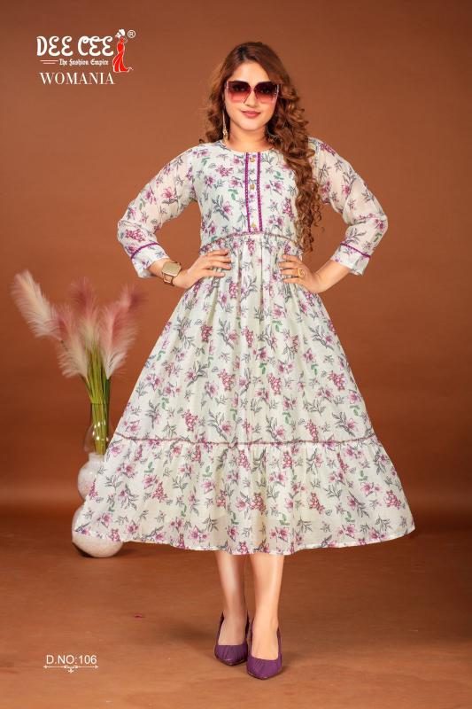 DEECEE Womania Famous Kurti Brands In India Wholesale Catalog