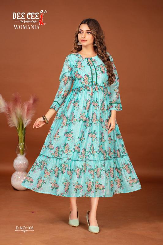 DEECEE Womania Famous Kurti Brands In India Wholesale Catalog