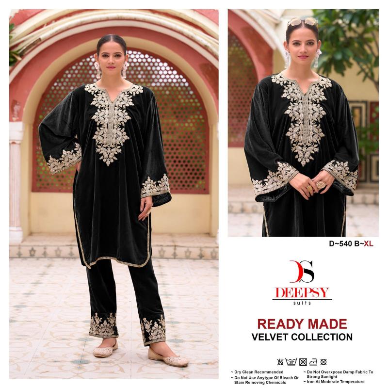 Deepsy D-540 ABCD Embroidery Salwar Kameez Wholesale Catalog