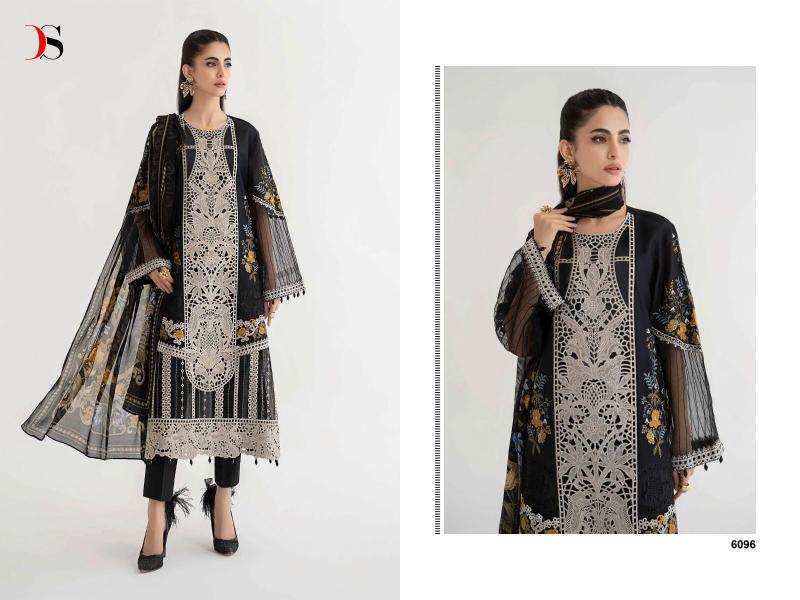 Deepsy Maria B Voyage Lawn 24 Vol 2 Chiffon Dupatta Pakistani Suit Wholesale catalog