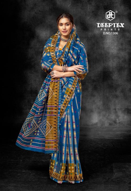 Deeptex Prime Time Vol 13 Cotton Saree Wholesale catalog
