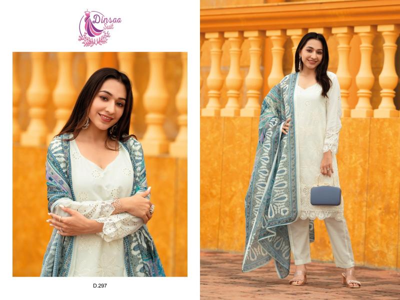 Dinsaa Anabiya Vol 1 Embroidered Salwar Kameez Wholesale Catalog
