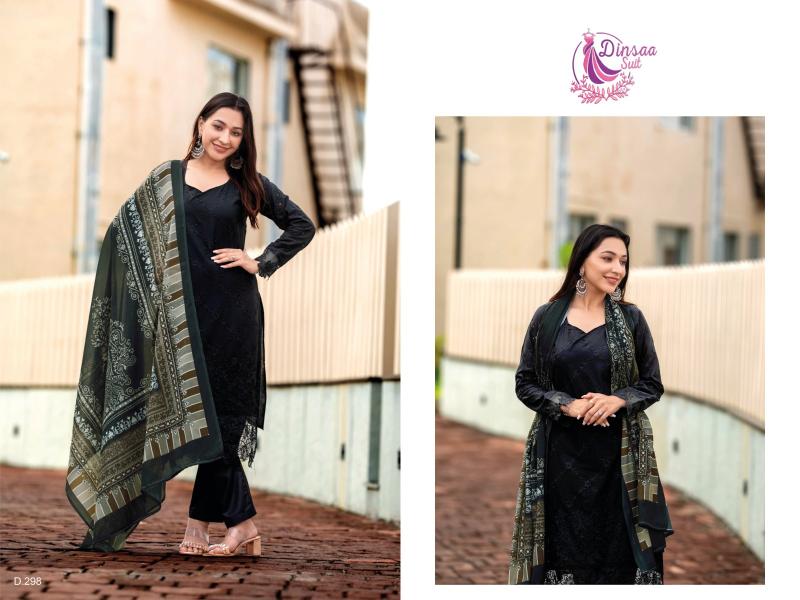 Dinsaa Anabiya Vol 1 Embroidered Salwar Kameez Wholesale Catalog