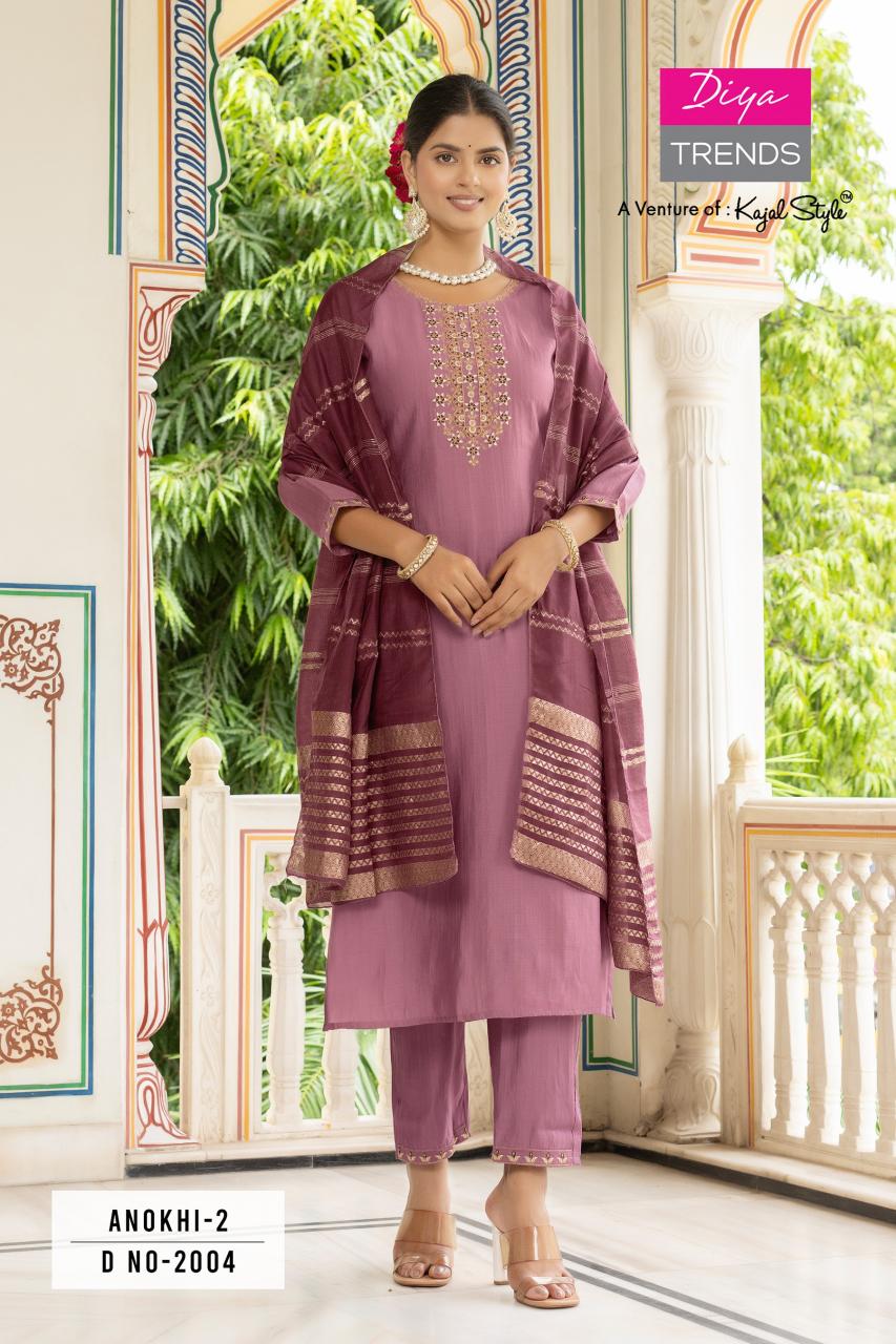 DIYA TRENDS ANOKHI VOL.2 Kurti Wholesale Catalog