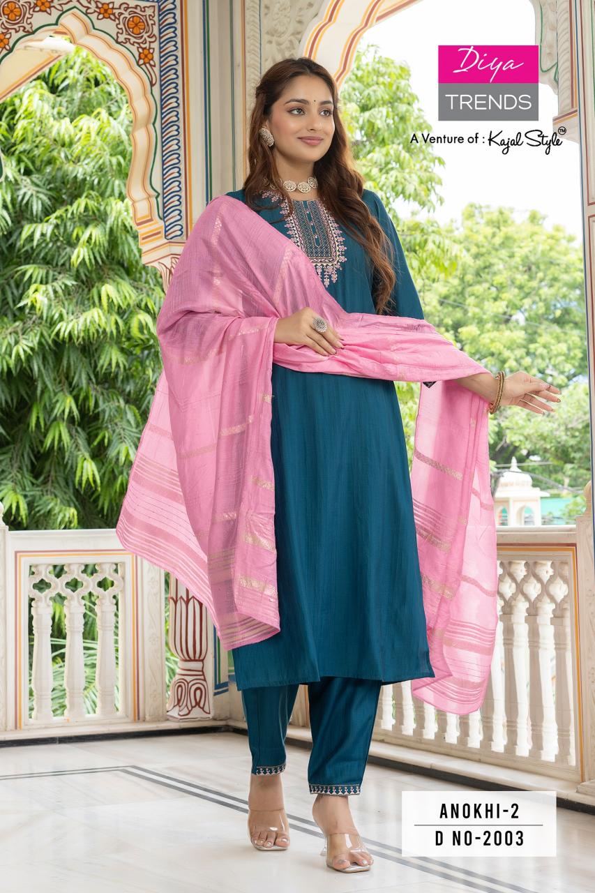 DIYA TRENDS ANOKHI VOL.2 Kurti Wholesale Catalog