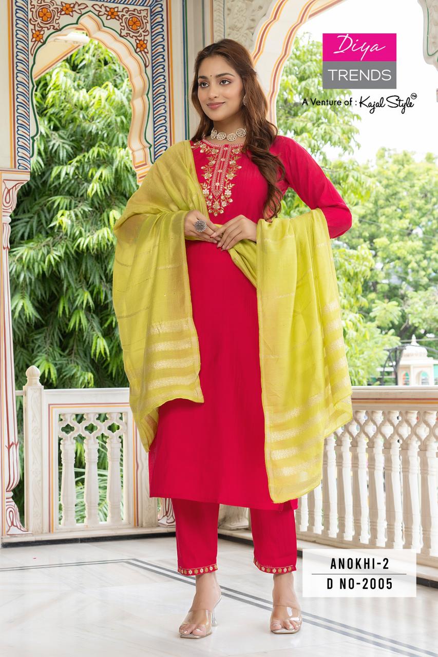 DIYA TRENDS ANOKHI VOL.2 Kurti Wholesale Catalog