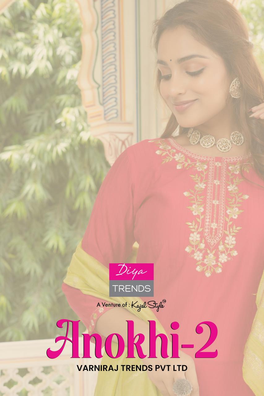 DIYA TRENDS ANOKHI VOL.2 Kurti Wholesale Catalog