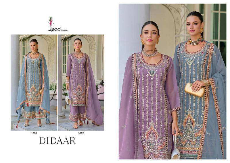 Eba Didaar Fully Stitched Salwar Suits Wholesale Catalog