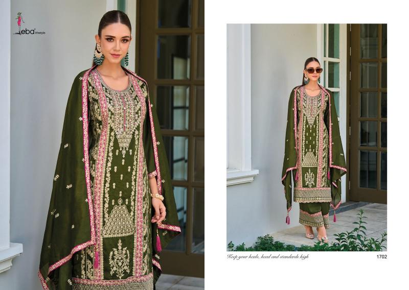 Eba Lffat Premium Silk Readymade Salwar Kameez Wholesale catalog