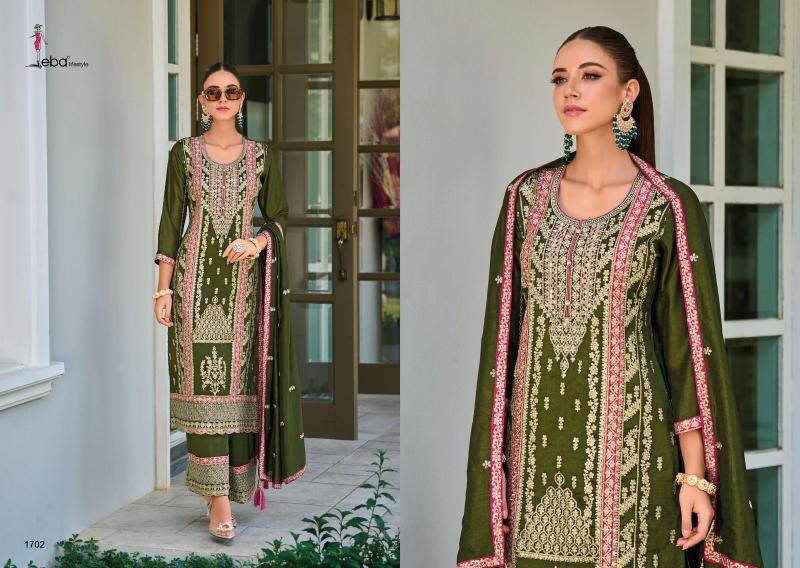 Eba Lffat Premium Silk Readymade Salwar Kameez Wholesale catalog